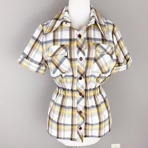 Vintage 1960's Dixie Deb Malouf Co Western Top